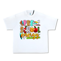 White pre school energy Urban Heavy Tee - texasbilliewilder