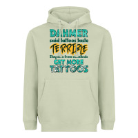 Matcha get more tattoos Heavyweight Hoodie - NancyCooperArtShop