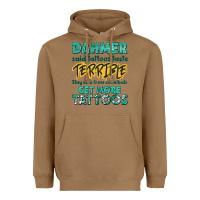 Toasted Coconut get more tattoos Heavyweight Hoodie - NancyCooperArtShop