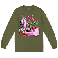 Army Green sweet summer time Long Sleeve Tee - SublimationCraftShop