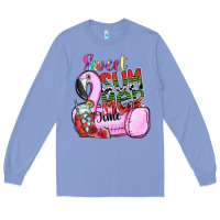 Colony Blue sweet summer time Long Sleeve Tee - SublimationCraftShop