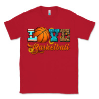 Red love basketball Classic Tee - HRA Design Shop