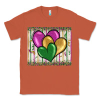 Copper mardi gras heart Classic Tee - BarkalooDesign