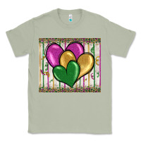 Matcha mardi gras heart Classic Tee - BarkalooDesign