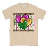 Mushroom mardi gras heart Classic Tee - BarkalooDesign
