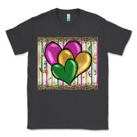 Smoke mardi gras heart Classic Tee - BarkalooDesign