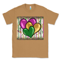Toasted Coconut mardi gras heart Classic Tee - BarkalooDesign