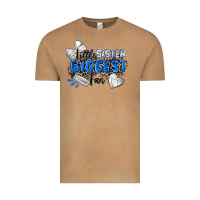 Vintage Camel little sister biggest fan volleyball Vintage Tee - Zillion Design Studio