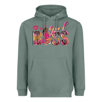Girl Boss Afro Black Woman Heavyweight Hoodie | Teevron