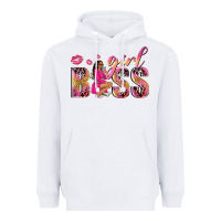 White girl boss afro black woman Heavyweight Hoodie - NancyCooperArtShop