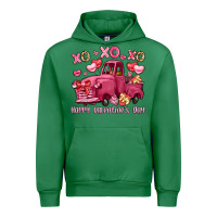 Emerald xo xo xo happy valentine's day truck Urban Hoodie - LillyAllenDesigns