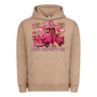 Pigment Burro xo xo xo happy valentine's day truck Urban Hoodie - LillyAllenDesigns