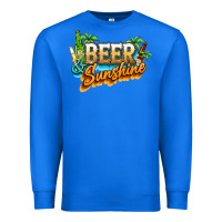 True Royal Beer and sunshine Premium Sweatshirt - NancyCooperArtShop