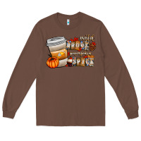 Chestnut wild about pumpkin spice Long Sleeve Tee - CowhideDigitalArt