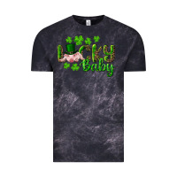 Cloud Black Lucky Baby With Pig Vintage Tee - RanaPortraitStore