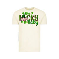 Vintage Arctic Lucky Baby With Pig Vintage Tee - RanaPortraitStore