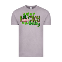 Lucky Baby With Pig Vintage Tee | Teevron