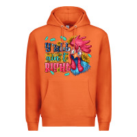 Carrot yall aint right with chicken Premium Hoodie - NancyCooperArtShop