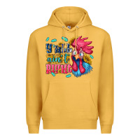 Mustard yall aint right with chicken Premium Hoodie - NancyCooperArtShop