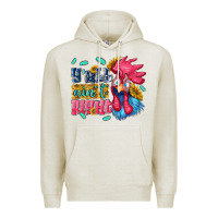 Oatmeal Heather yall aint right with chicken Premium Hoodie - NancyCooperArtShop