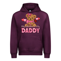 Mauve Wine my valentine is my daddy Urban Hoodie - LillyAllenDesigns