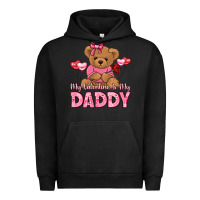 Pigment Black my valentine is my daddy Urban Hoodie - LillyAllenDesigns