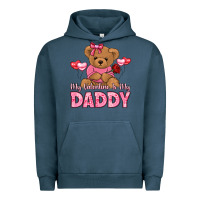 Pigment Midnight Navy my valentine is my daddy Urban Hoodie - LillyAllenDesigns