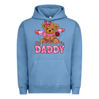 Pigment Pebble Blue my valentine is my daddy Urban Hoodie - LillyAllenDesigns