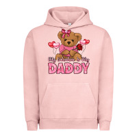 Pigment Salmon my valentine is my daddy Urban Hoodie - LillyAllenDesigns