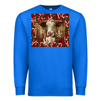 True Royal christmas heifer with candy canes Premium Sweatshirt - BarkalooDesign