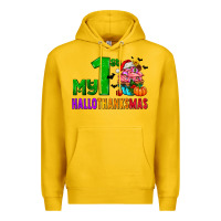Lemon my first hallothanksmas Premium Hoodie - AdoDesignShop