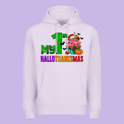 My First Hallothanksmas Premium Hoodie Designed By Adodesignshop
