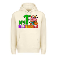 Sandshell my first hallothanksmas Premium Hoodie - AdoDesignShop