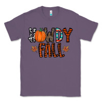 Lavender howdy fall Classic Tee - CowhideDigitalArt