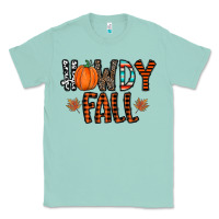 Seafoam howdy fall Classic Tee - CowhideDigitalArt