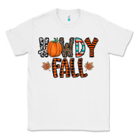 White howdy fall Classic Tee - CowhideDigitalArt