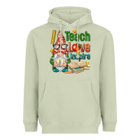 Matcha gnome teach love inspire Heavyweight Hoodie - NancyCooperArtShop