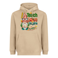 Mushroom gnome teach love inspire Heavyweight Hoodie - NancyCooperArtShop