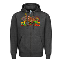 Charcoal Heather blessed afro woman hands Zipper Hoodie - AdoDesignShop