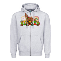 Heather Grey blessed afro woman hands Zipper Hoodie - AdoDesignShop