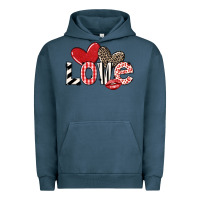 Pigment Midnight Navy love Urban Hoodie - LillyAllenDesigns
