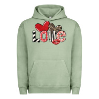 Pigment Oil Green love Urban Hoodie - LillyAllenDesigns