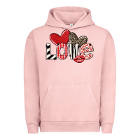 Pigment Salmon love Urban Hoodie - LillyAllenDesigns