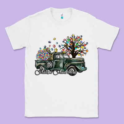 Autism Awareness Classic Tee Designed By Sublimationcraftshop
