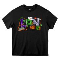 Black Halloween LPN Licensed Practical Nurse Heavy Core Tee - LillyAllenDesigns