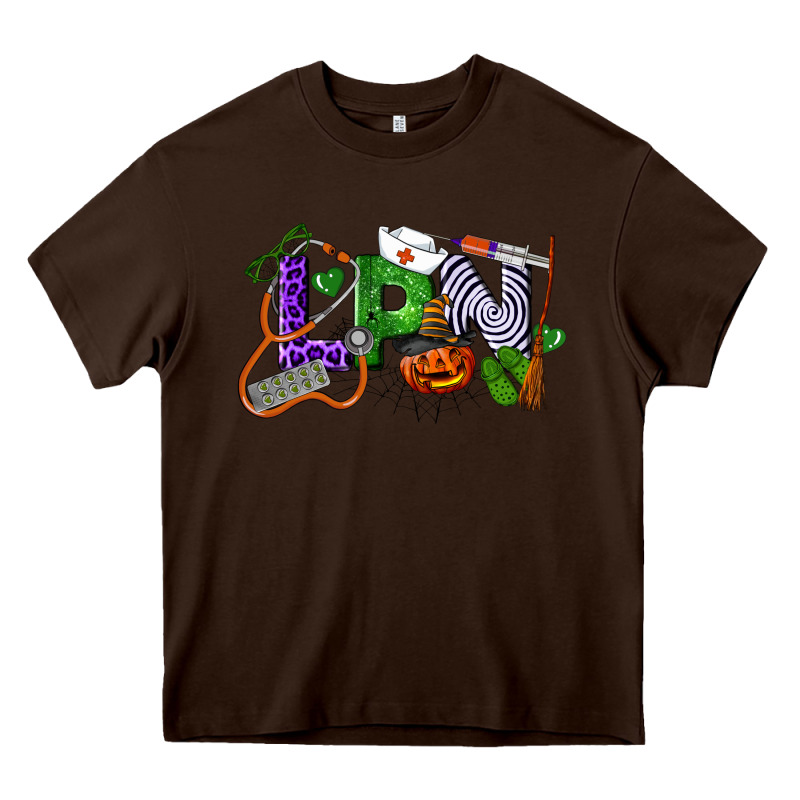 Halloween Lpn Licensed Practical Nurse Heavy Core Tee by LillyAllenDesigns | Teevron