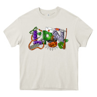 Cream Halloween LPN Licensed Practical Nurse Heavy Core Tee - LillyAllenDesigns