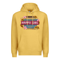 Antique Gold welcome to the fabulous happy girl avenue Premium Hoodie - MaliasSmallBusiness