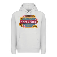 Dove Grey welcome to the fabulous happy girl avenue Premium Hoodie - MaliasSmallBusiness