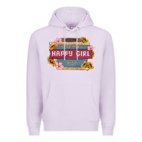 Lilac welcome to the fabulous happy girl avenue Premium Hoodie - MaliasSmallBusiness